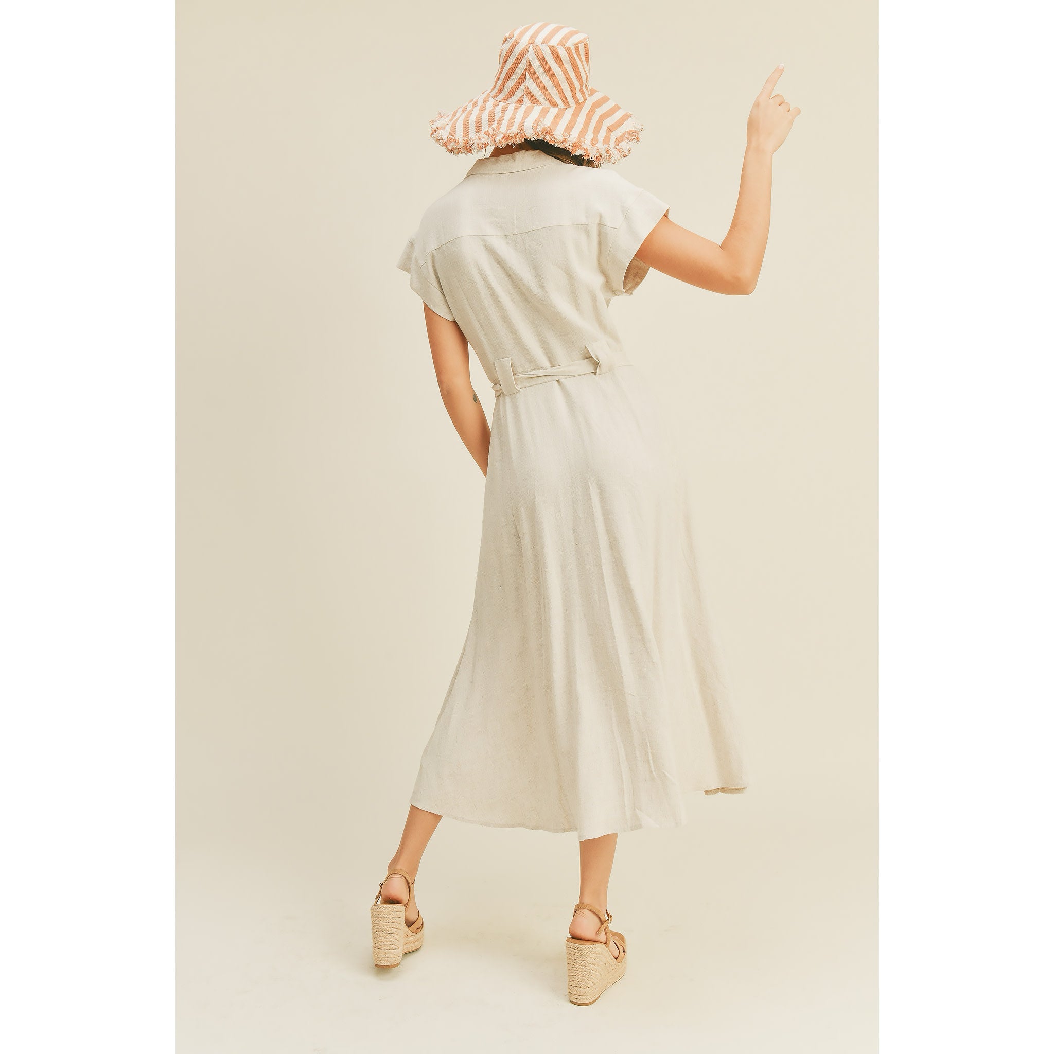 Take Me to Church Button Down Dress