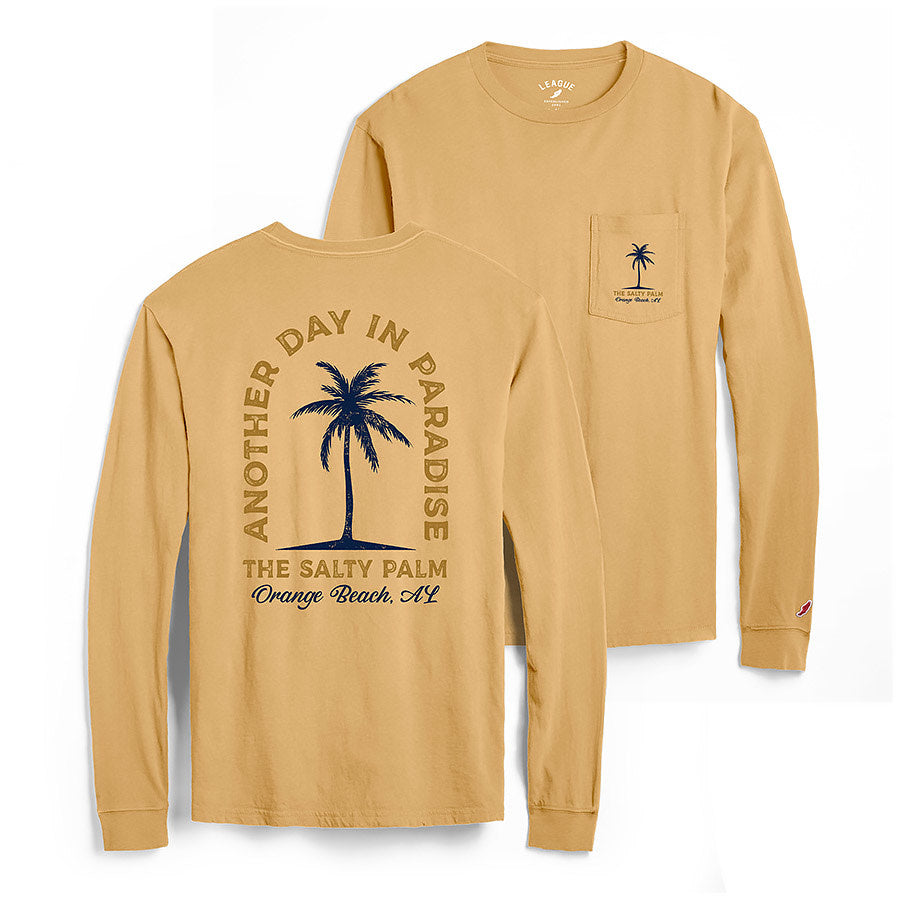 Day in Paradise Long Sleeve Pocket Tee