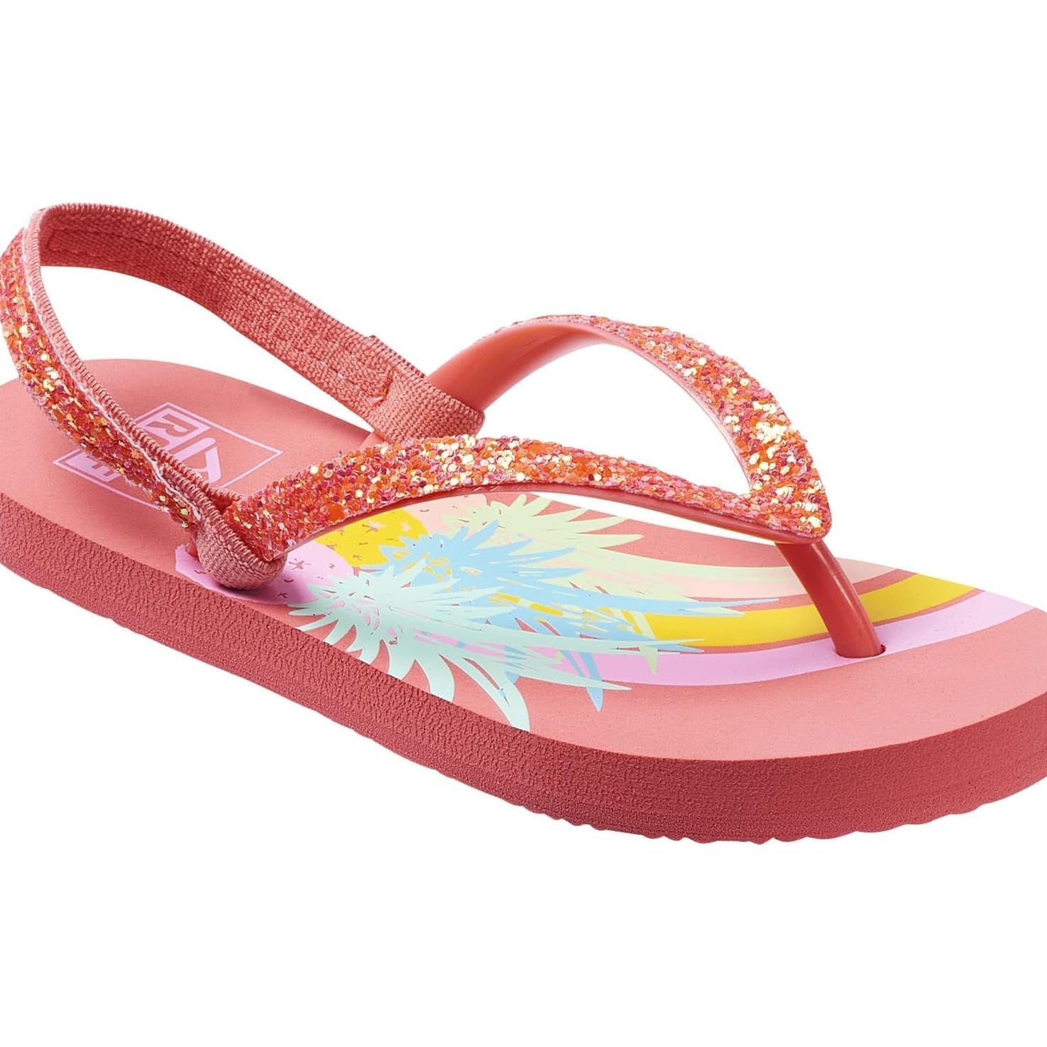Infradito Bimba Reef Stargazer Prints, Con Glitter E Soletta Morbida