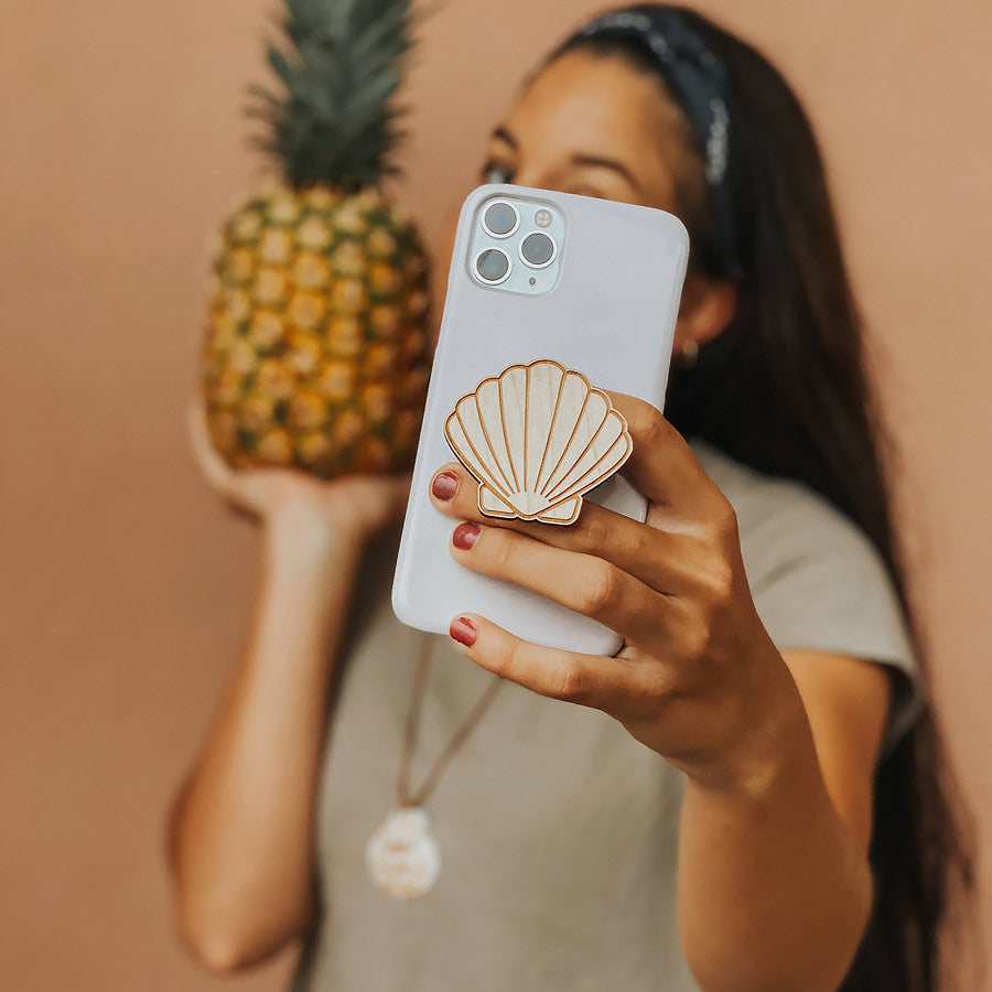 Wood Phone Grip