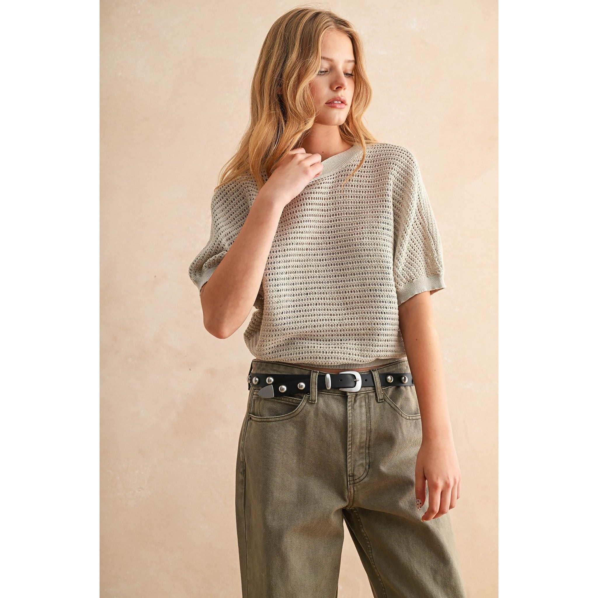 Washed Ashore Knit Top