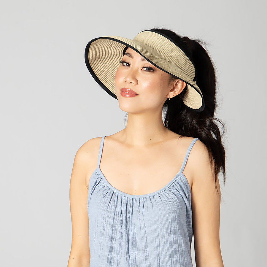 Ultrabraid Roll Up Visor w/ Bow