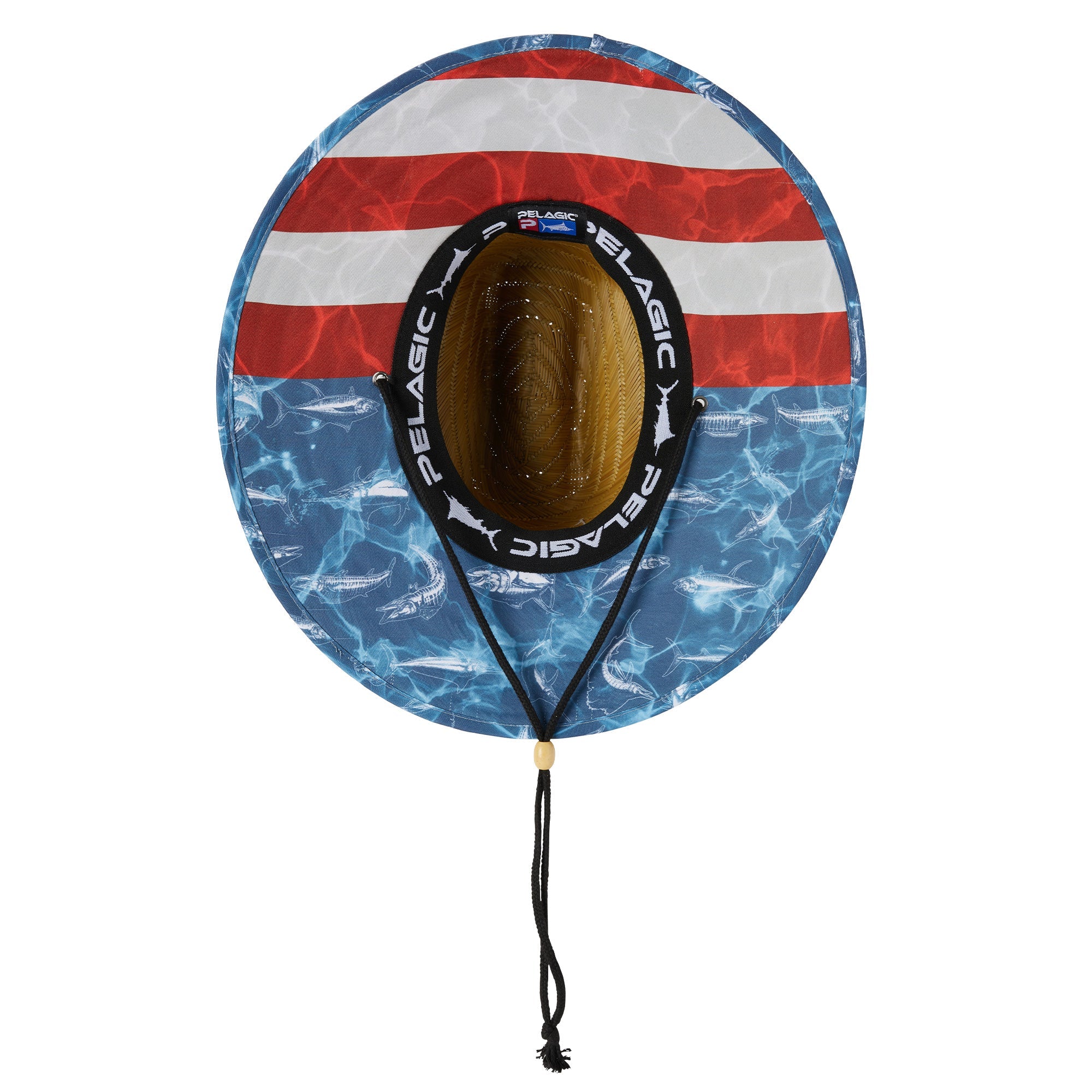 Pelagic Baja Straw Hat