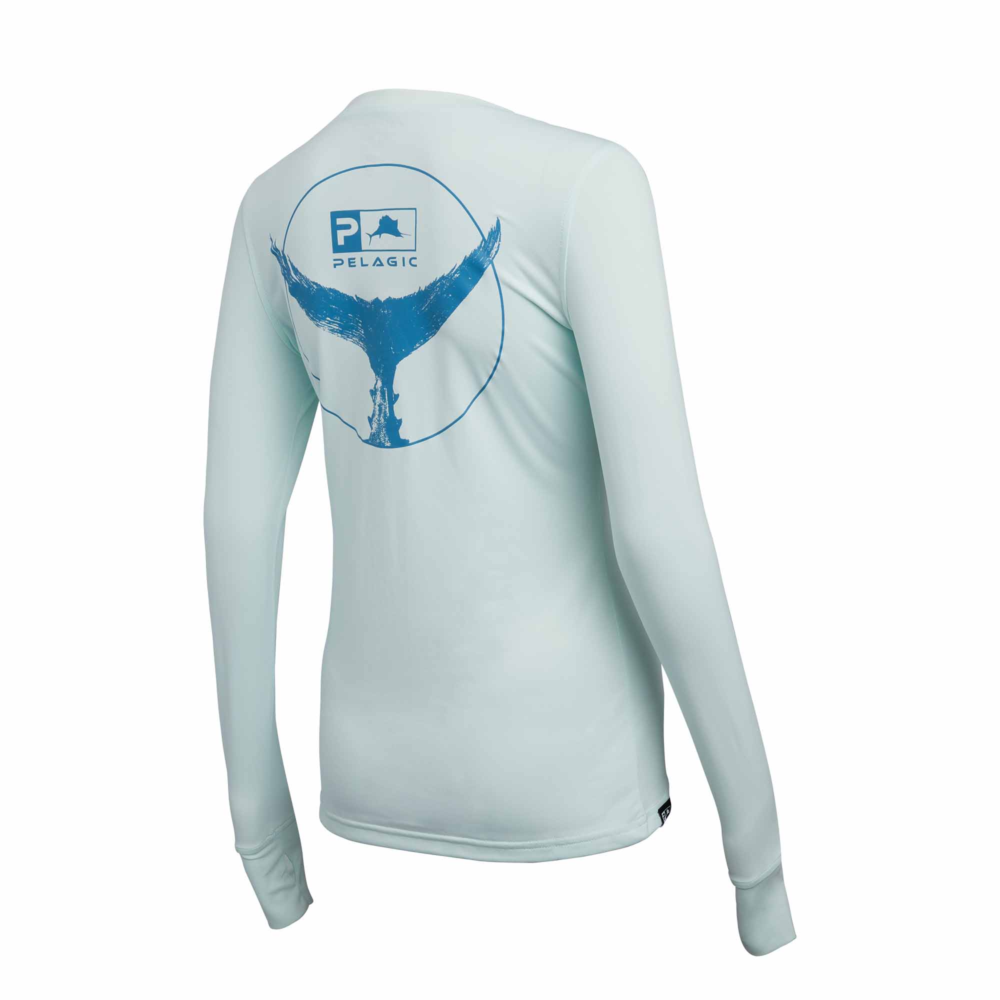 Pelagic Aquatek Tails Up Women's Fishing Shirt