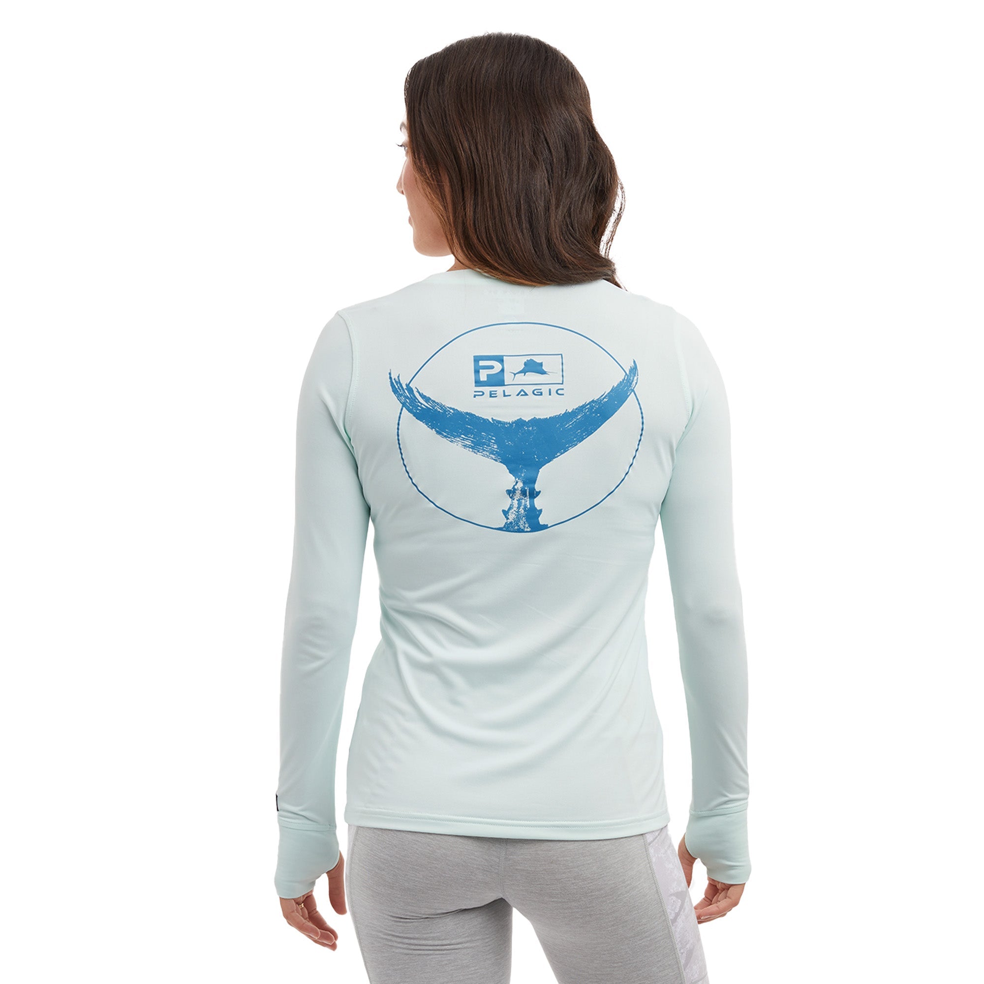 Pelagic Aquatek Tails Up Women's Fishing Shirt