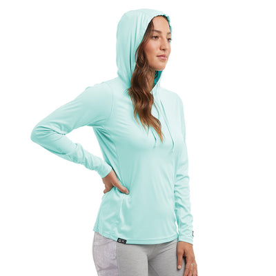 Pelagic Women's Vaportek Hooded Fishing Shirt