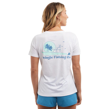 Pelagic Women's Evening Fade T-Shirt
