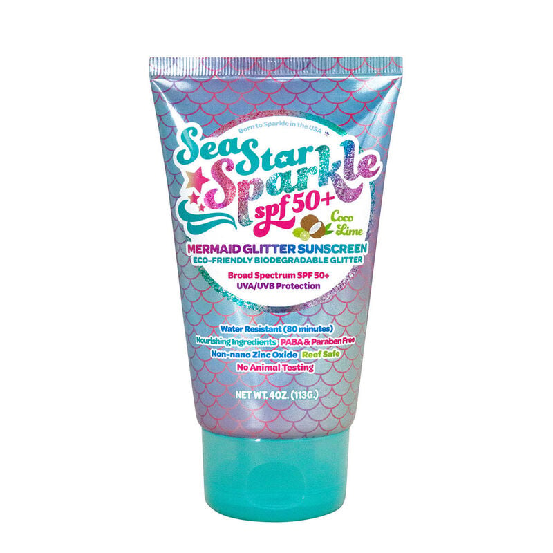 Sea Star Sparkle Mermaid Glitter Sunscreen Lotion