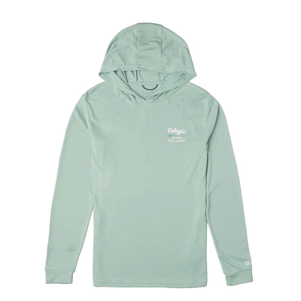 Pelagic - Youth Aquatek Hooded Fishing Shirt