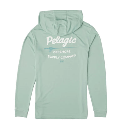 Pelagic - Youth Aquatek Hooded Fishing Shirt