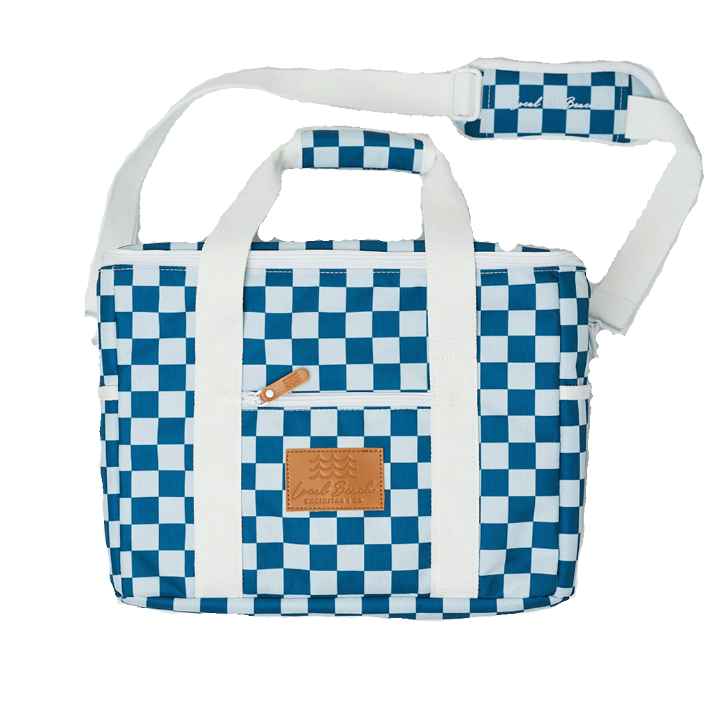 Packable Checker Cooler Bag