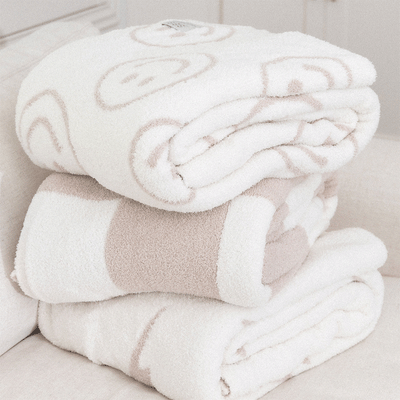 Checker Luxe Home Blanket