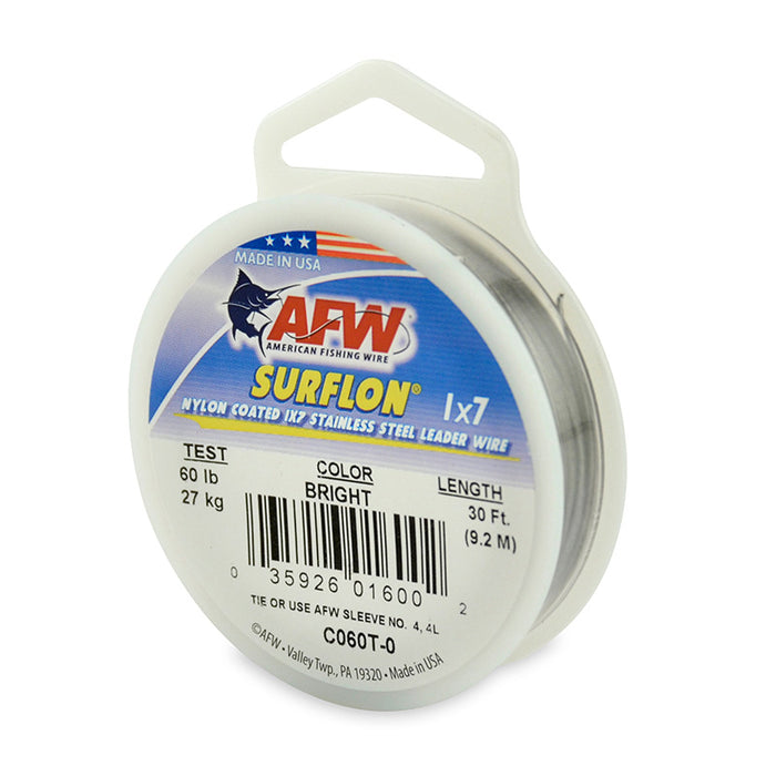 AFW Surflon Stainless Steel Leader Wire