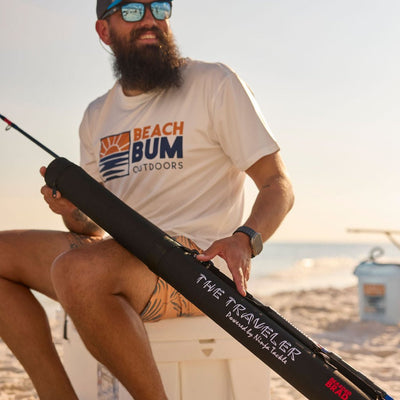 Bearded Brad’s Traveler Rod, by Ninja Tackle