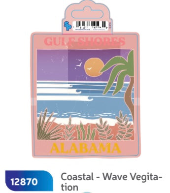 Coastal Vibes Stickers