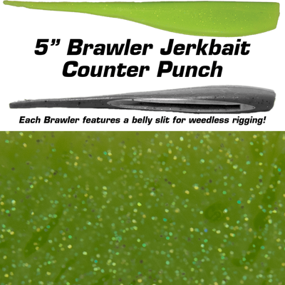 Fishbites 5" Brawler Jerkbait