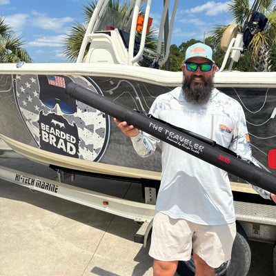 Bearded Brad’s Traveler Rod, by Ninja Tackle