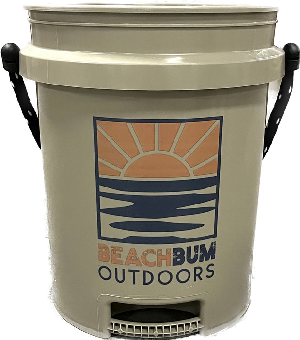 World's Best 5 Gallon Fishing Bucket with Rope Handle