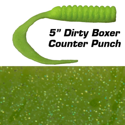 Fishbites Fight Club Dirty Boxer Curly Tail