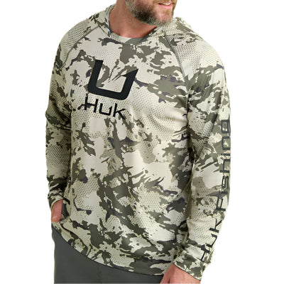 Huk Icon Print Performance Hoodie