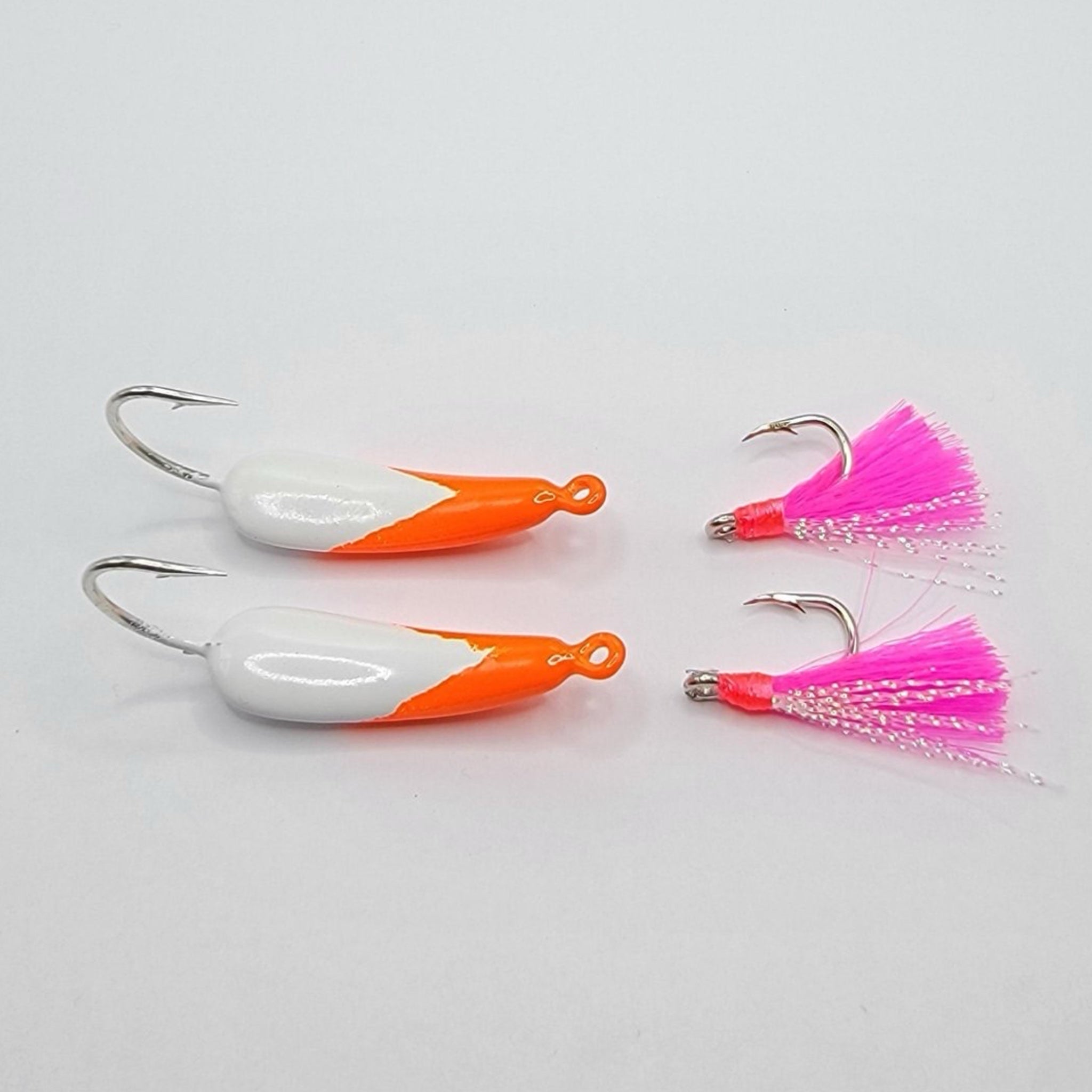 Frisky Fins Pompano Jigs w/ Teasers