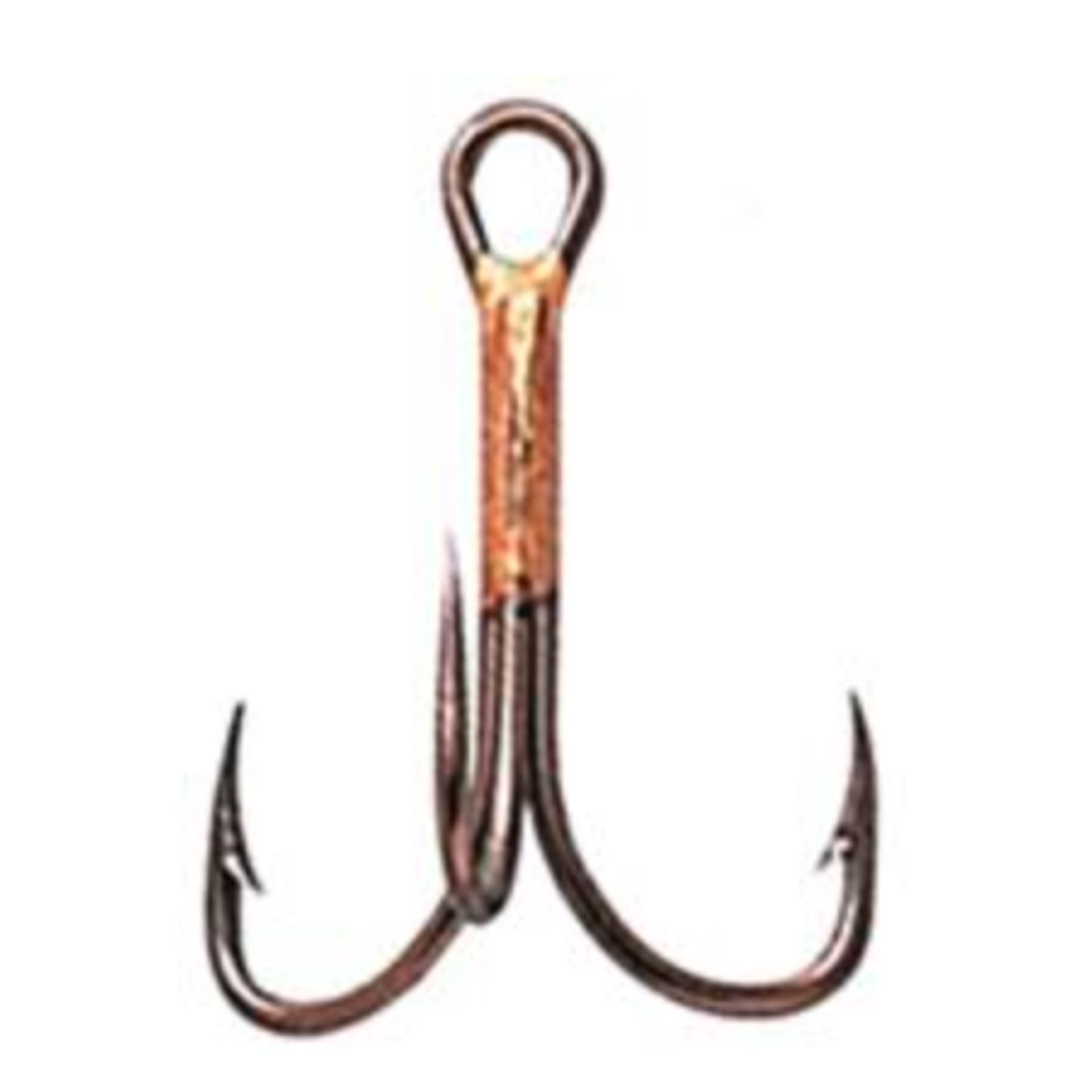 eagle claw 357 maga fishing hooks Eagle Claw 2X Treble Hook 6 / Bronze