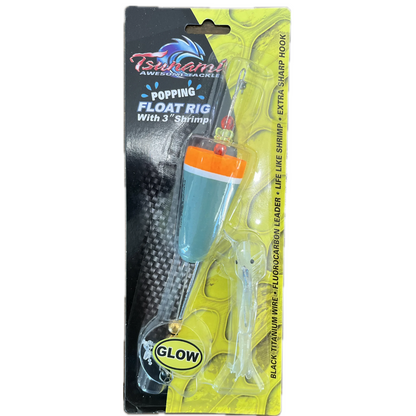 Pre Rigged Shrimp Popping Cork