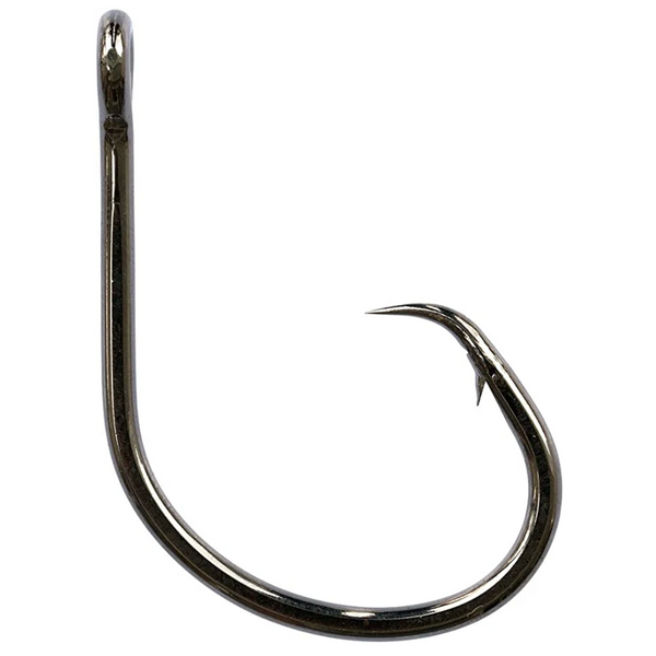 beach fishing hooks Owner - Reef/rig Circle Hook - Black Chrome 5/0 7pk