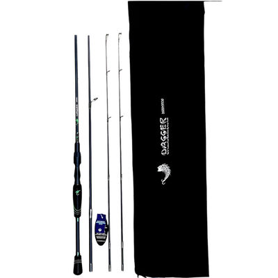 Ninja Tackle Dagger 7' Travel Spinning Rod