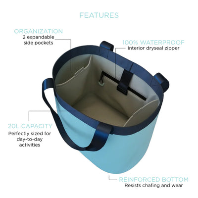 Toadfish 20L Waterproof Everyday Carry Tote