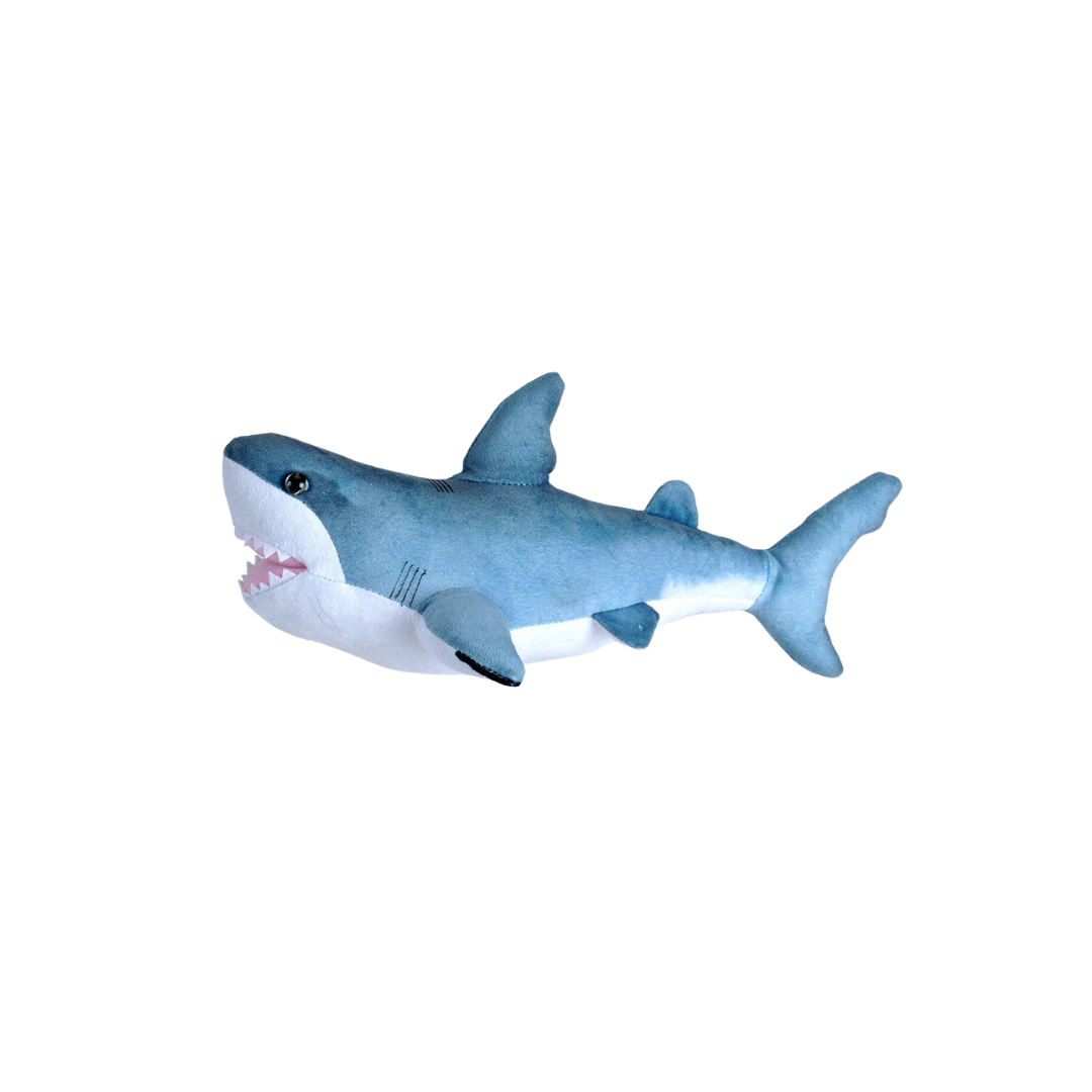Living Ocean-Mini Great White Shark Stuffed Animal
