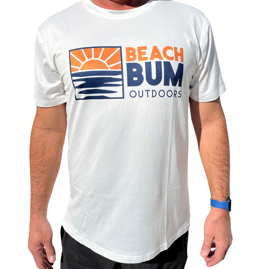 Beach Bum Outdoors Performance Short Sleeve Crew Neck Shirt