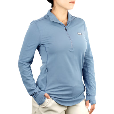 AFTCO Women's Mojeaux 1/4 Zip Performance Shirt