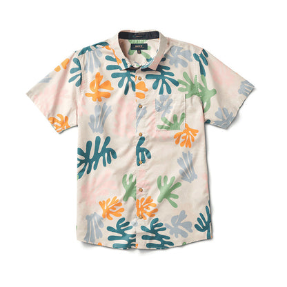 Journey Button Down - Coral Reefer Bone
