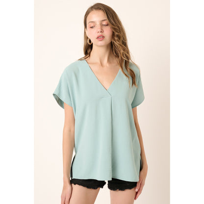 Lainey Airflow Pleated Blouse