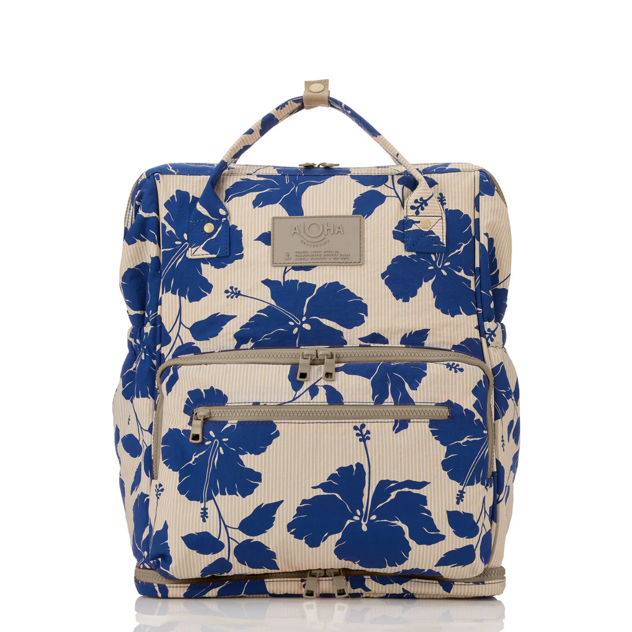 Le Bebe Diaper Bag - Salina Tiny Stripe