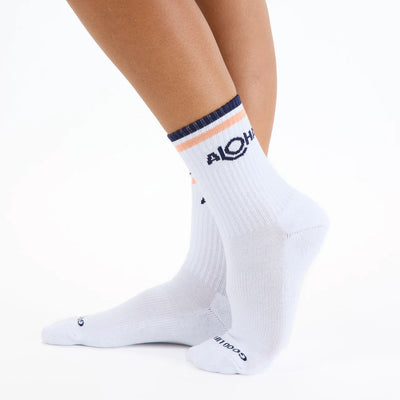 ALOHA Stripes Crew Socks