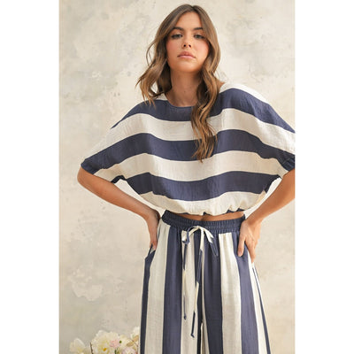 Bar Harbor Boat Neck Top