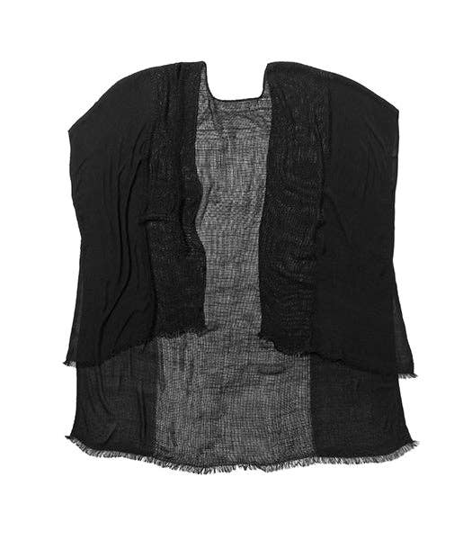 Local Beach Black Luxe Kimono Cover Up