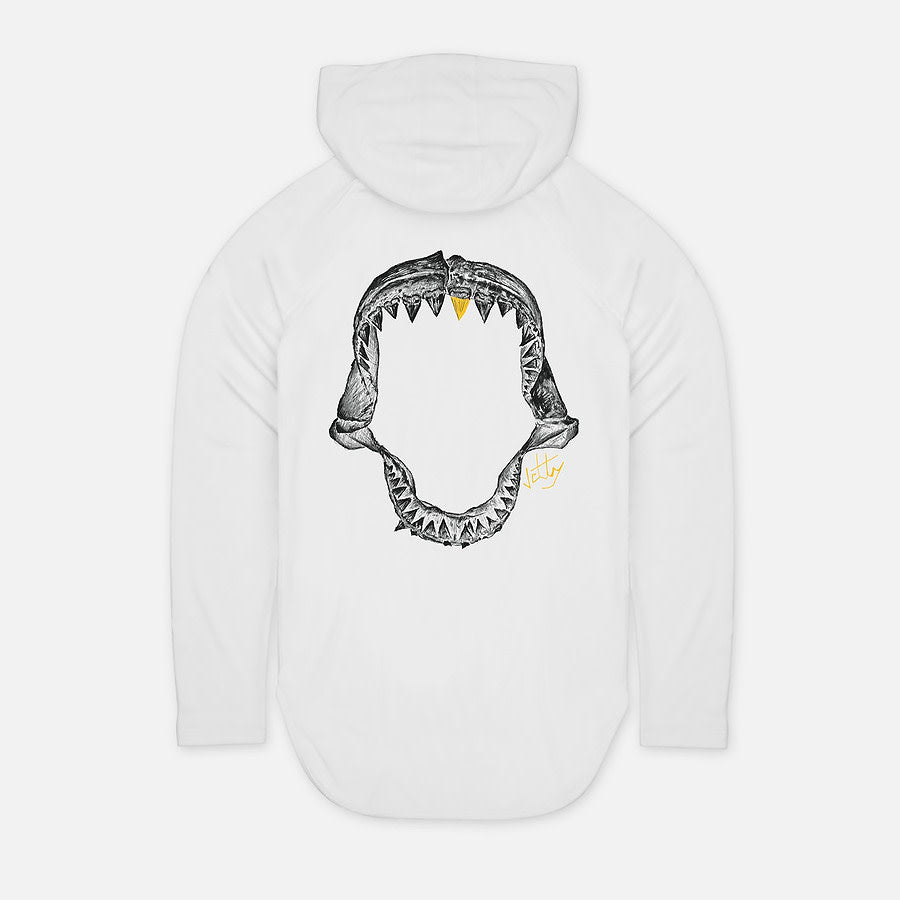 Jaws UV Long Sleeve Hooded Tee