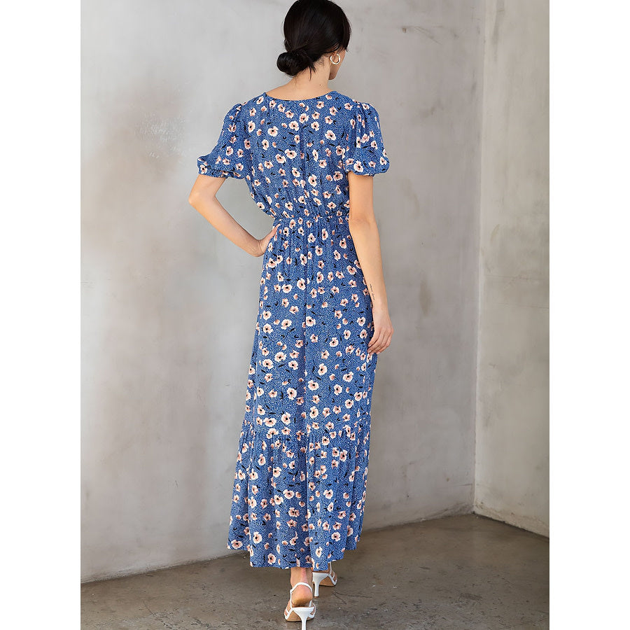 Spring Blossom Maxi Dress
