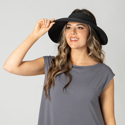 Ultrabraid Roll Up Visor w/ Bow