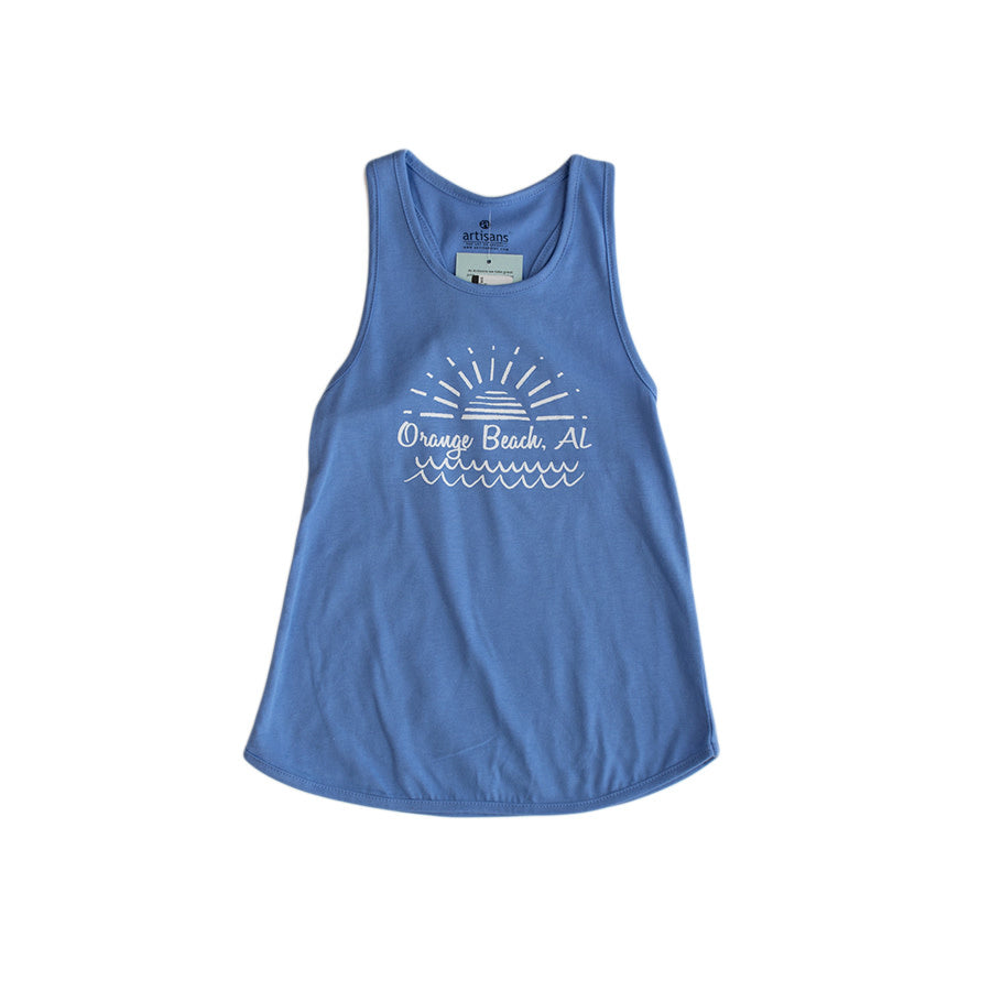 Youth Sun Racerback Tank