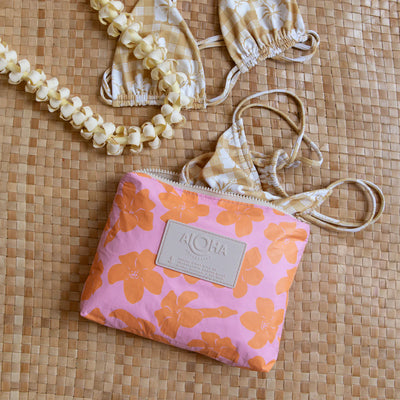 Small Pouch - Puakenikeni Buds