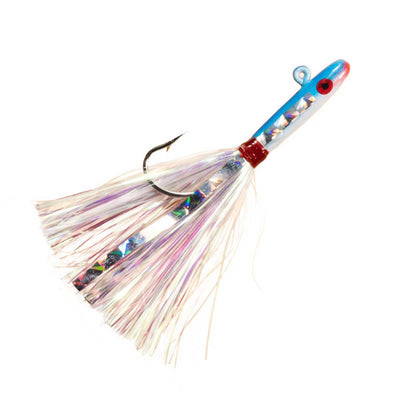 do fishing lures come completely made of glass Tsunami 3/8oz Glass Minnow Jig Chartreuse/White