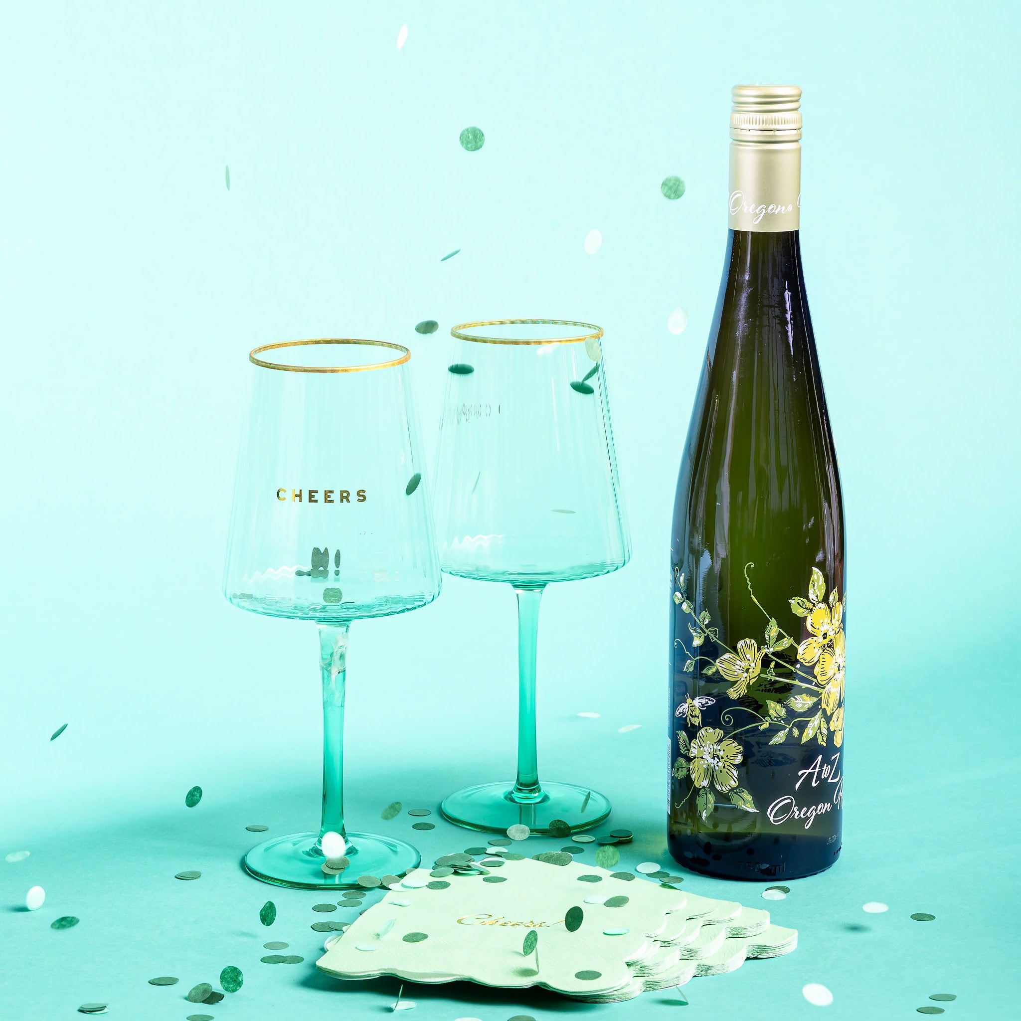 Ribbed 16oz Wine Glass