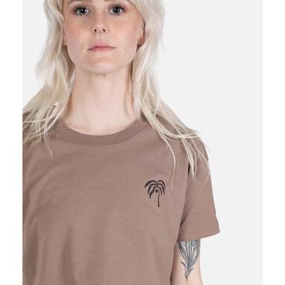Coco Short Sleeve Tee - Brown