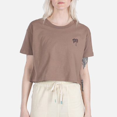 Coco Short Sleeve Tee - Brown