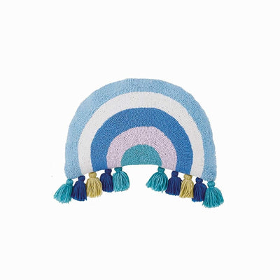 Rainbow Tassels Hook Pillow