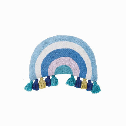 Rainbow Tassels Hook Pillow